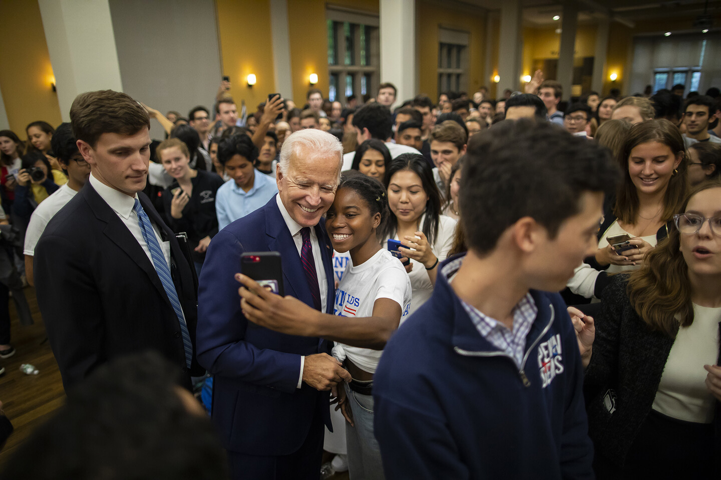 Biden Selfie