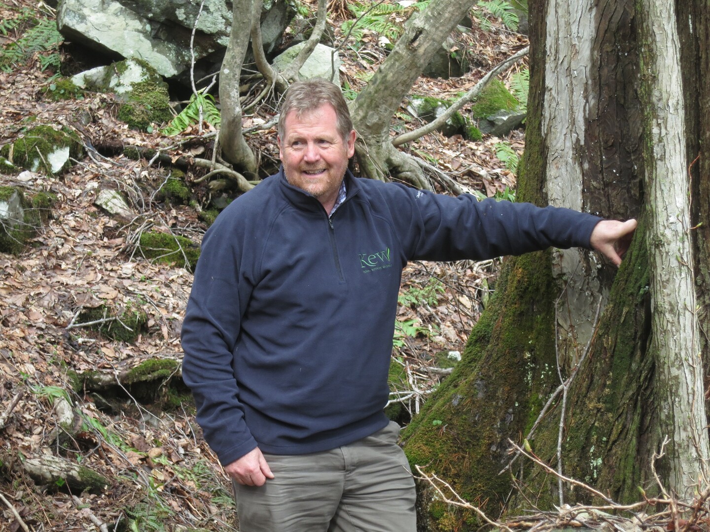 Tony Kirkham at Kew