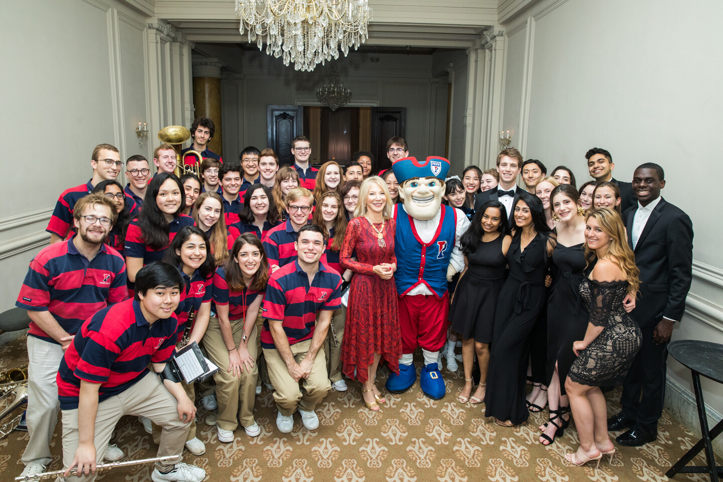 penn band and counterparts at william penn awards