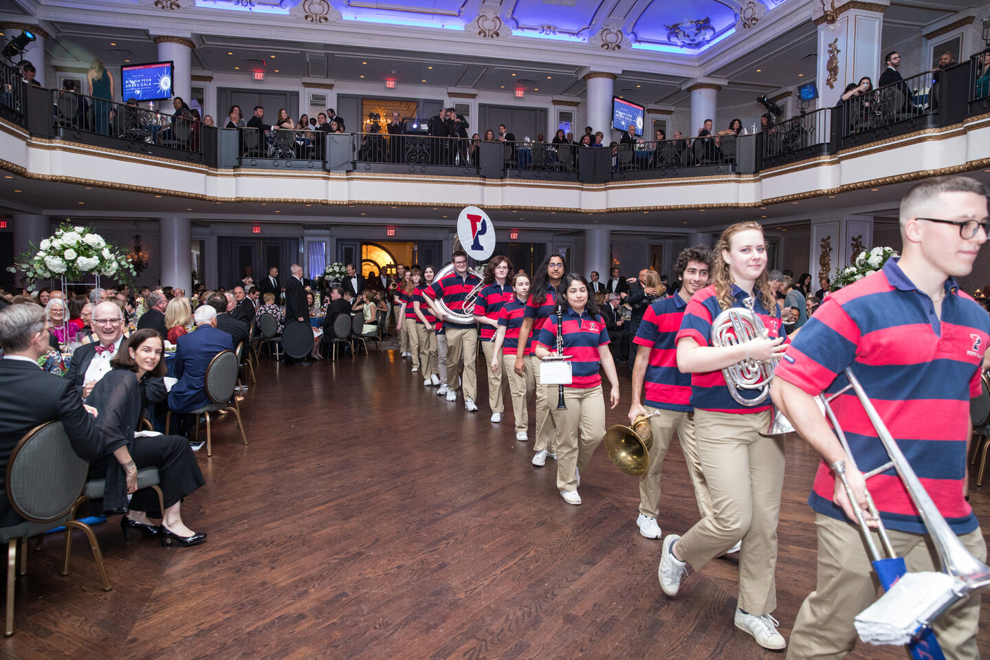 penn band at william penn awards