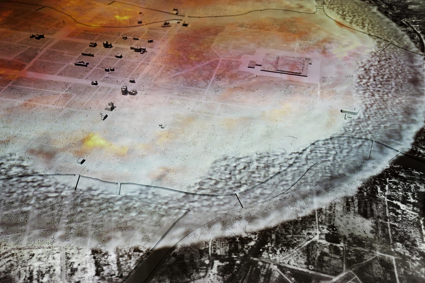 Photographic interpolation of Hiroshima