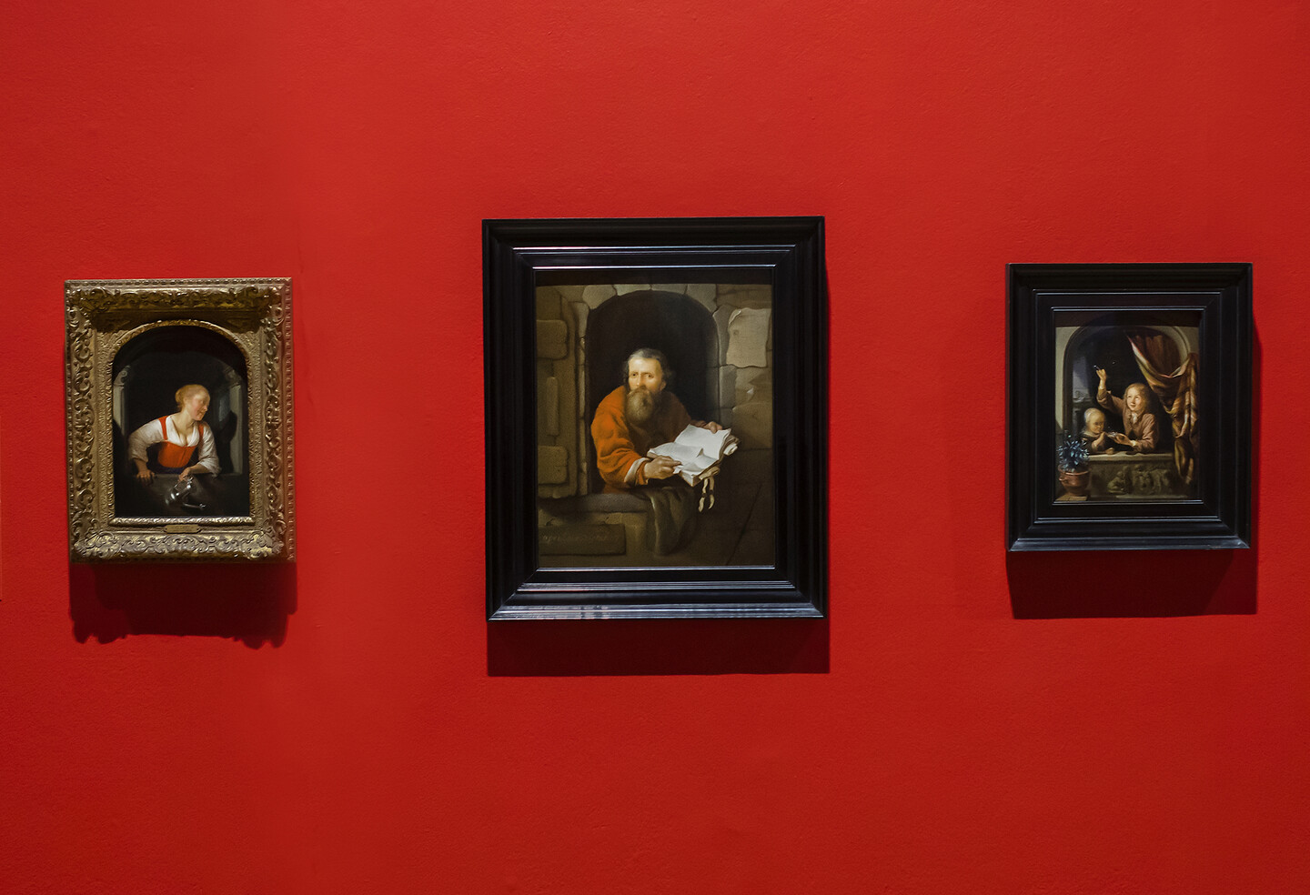 three paintings