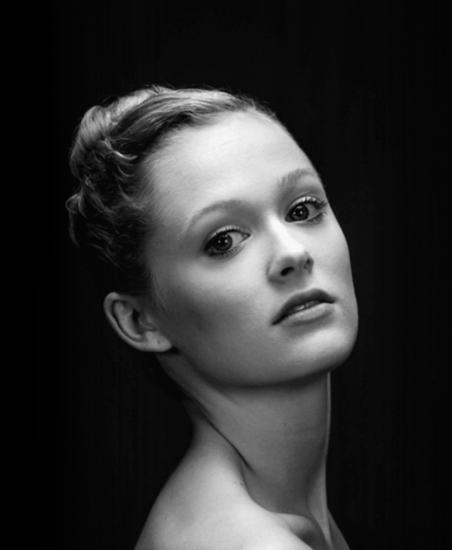 Davis as a ballerina