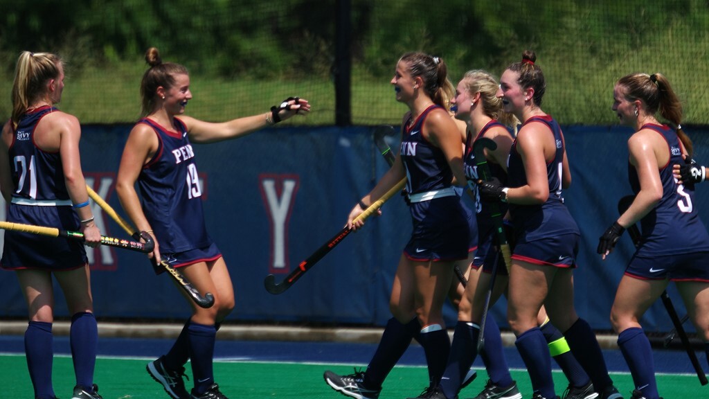The Quakers beat Villanova for the eighth time in nine games in the series.