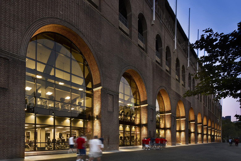 The Fox Fitness Center at the Weiss Pavilion.