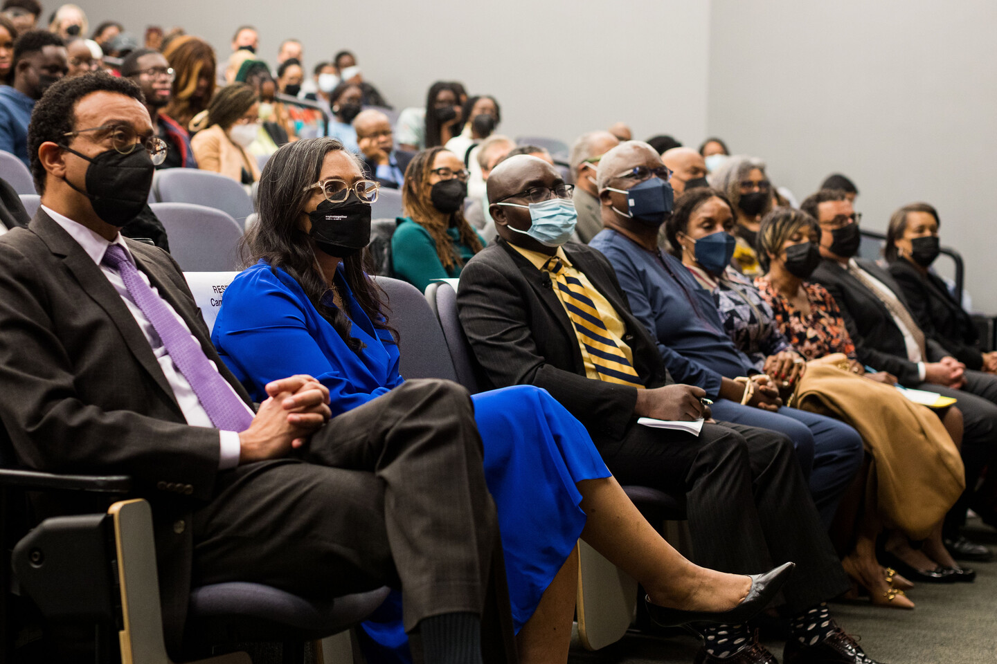 people sitting in audience