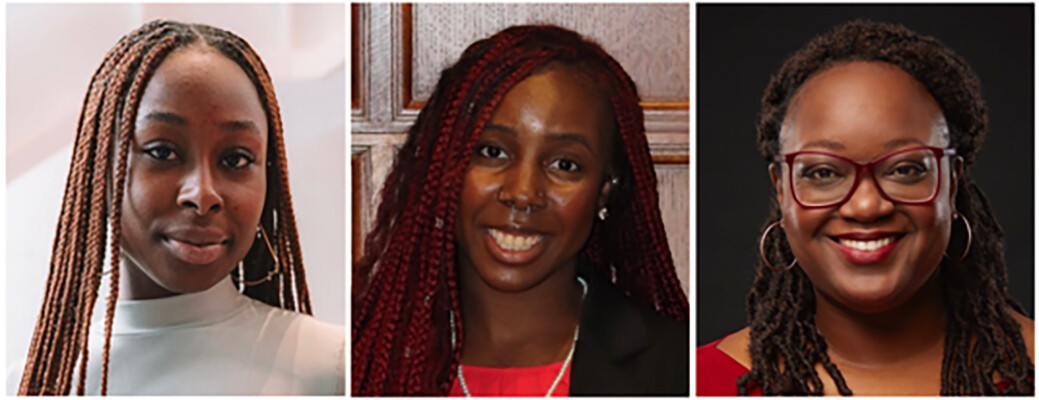 Taussia Boadi, Cheryl Nnadi, and Ariane Thomas.