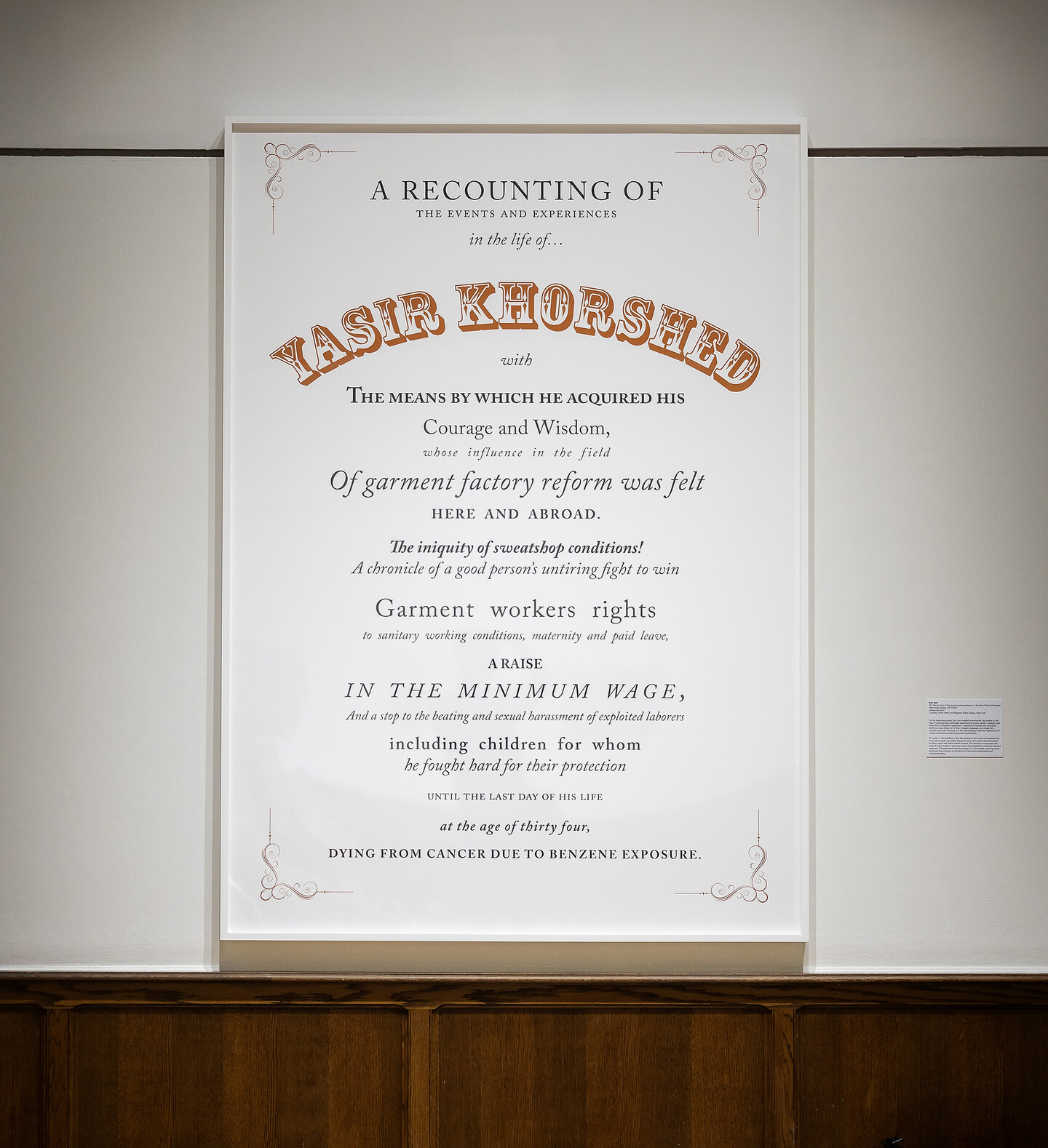 artwork with varied typefaces 