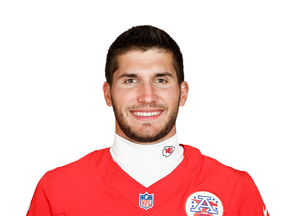 A headshot of Justin Watson wearing his Chiefs uniform.