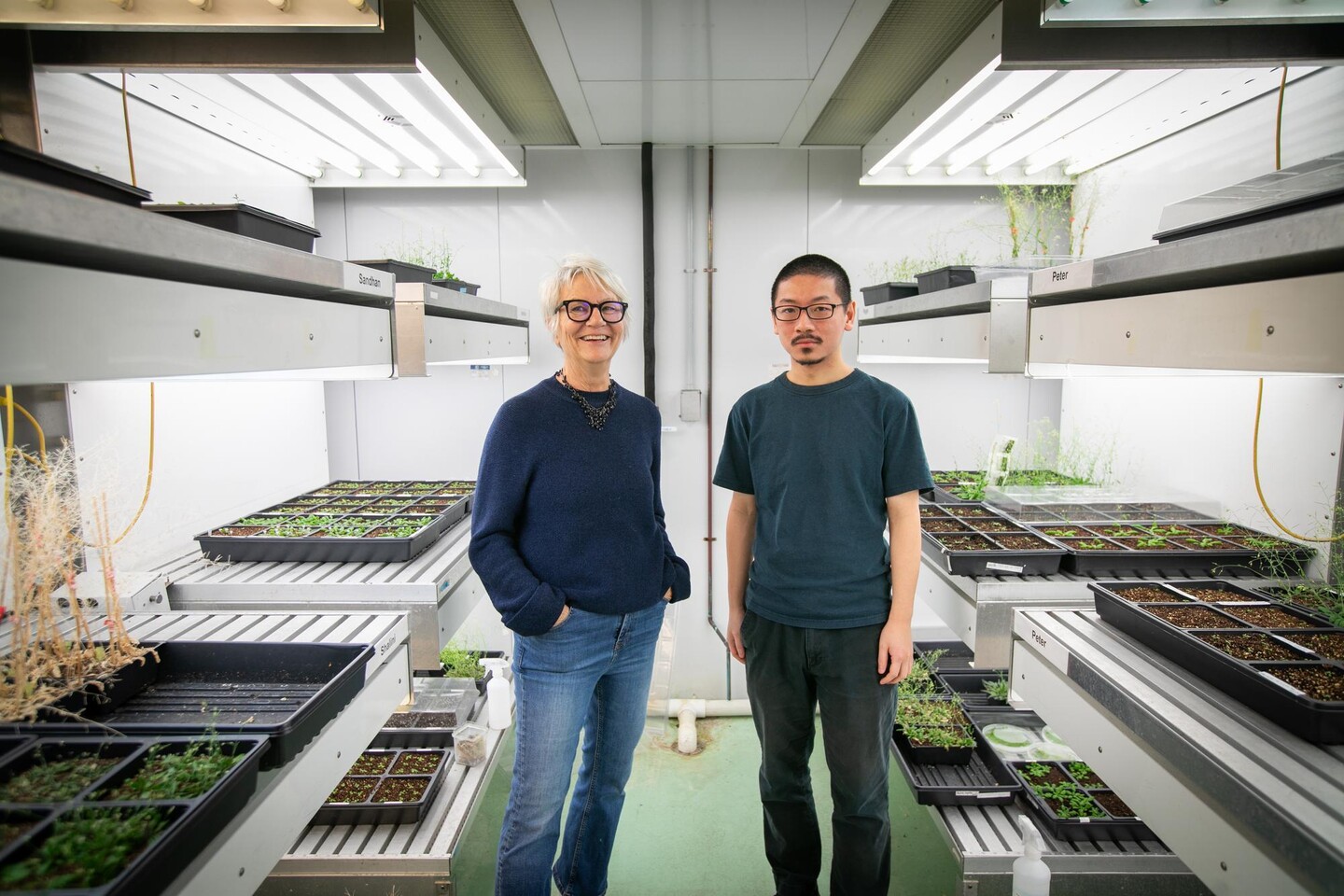 Doris Wagner and Tian Huang