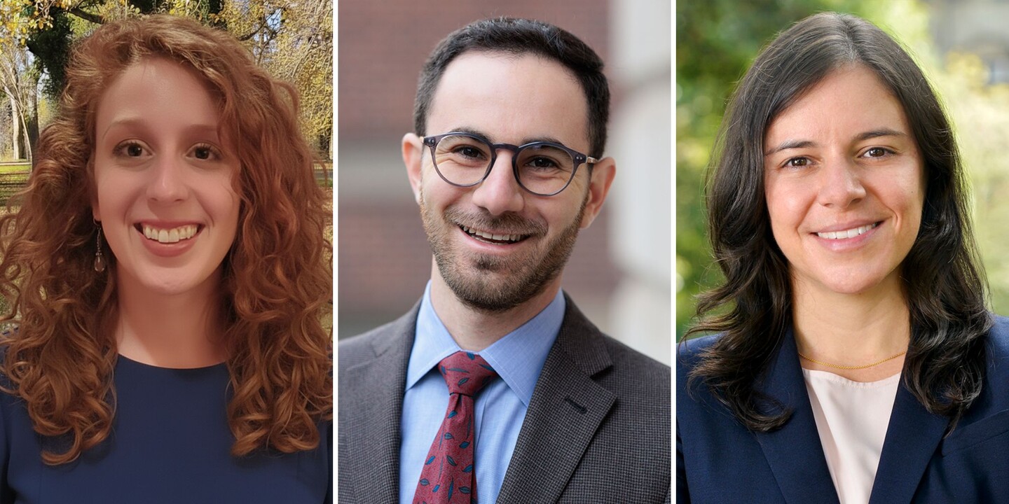 Maya Moritz, Ethan Lowens, and Maria Cuellar.