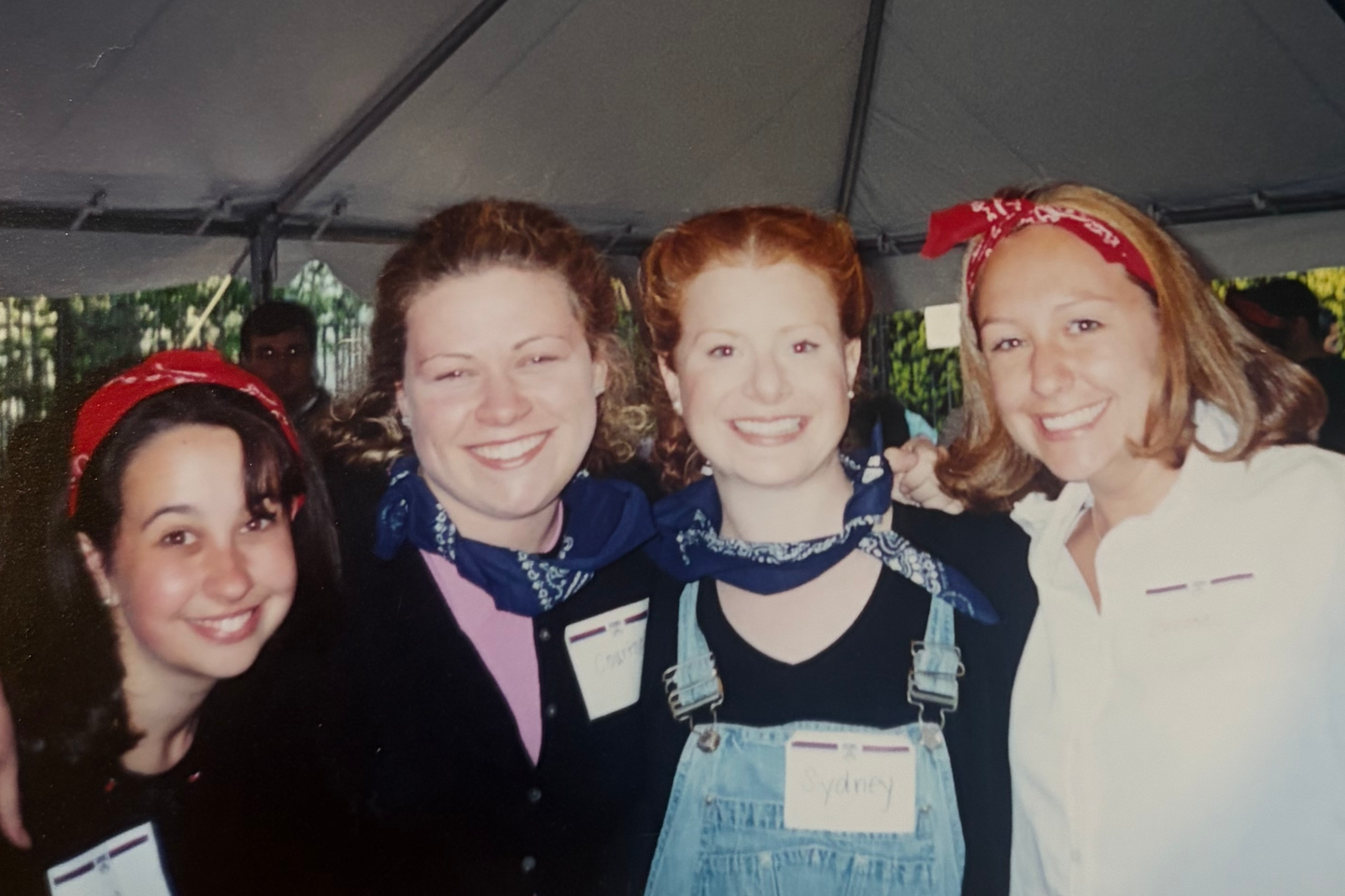 Four Penn alumni in the 1990s