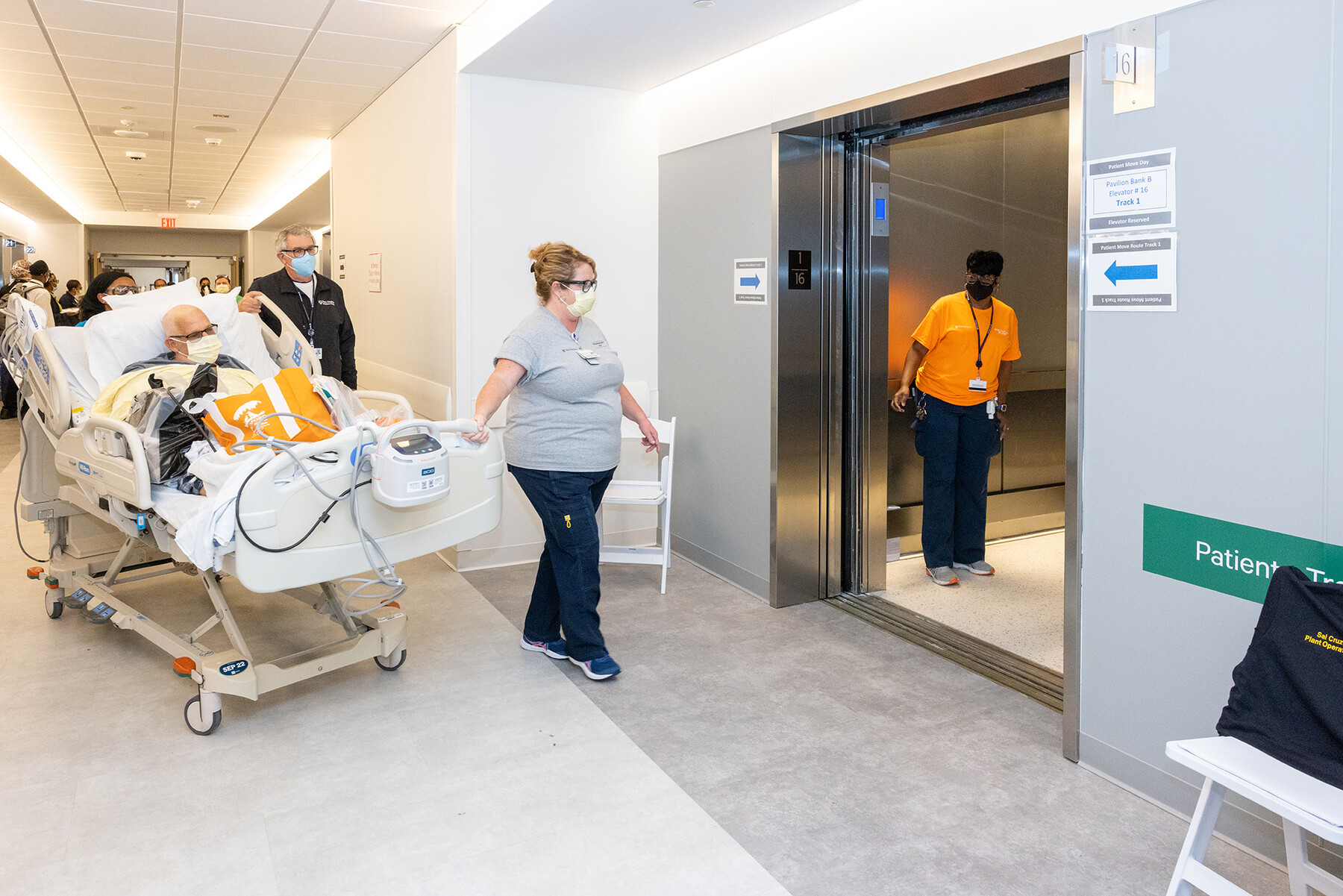 patient gary miller during patient move