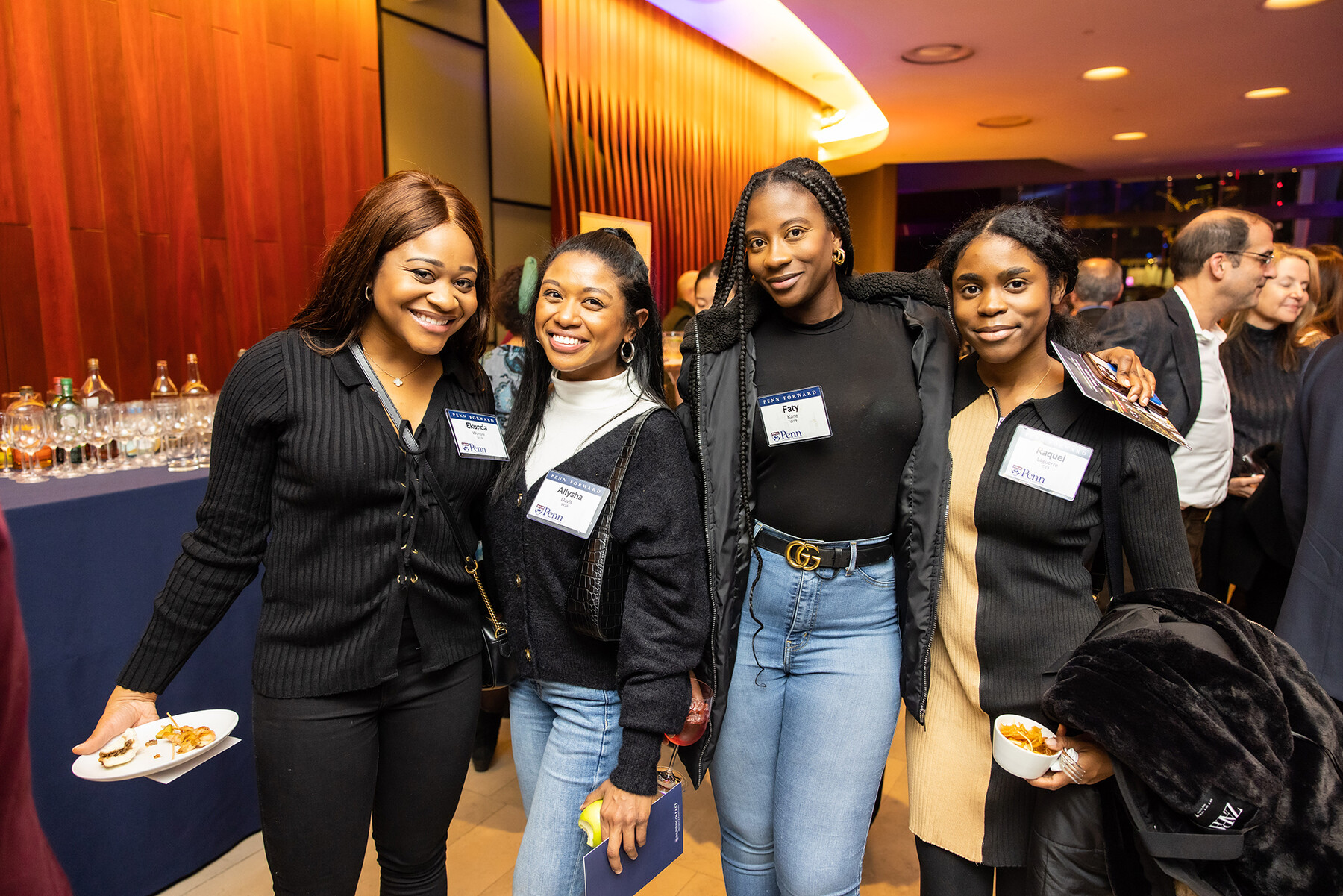 Four Penn alum at Penn Forward NYC.