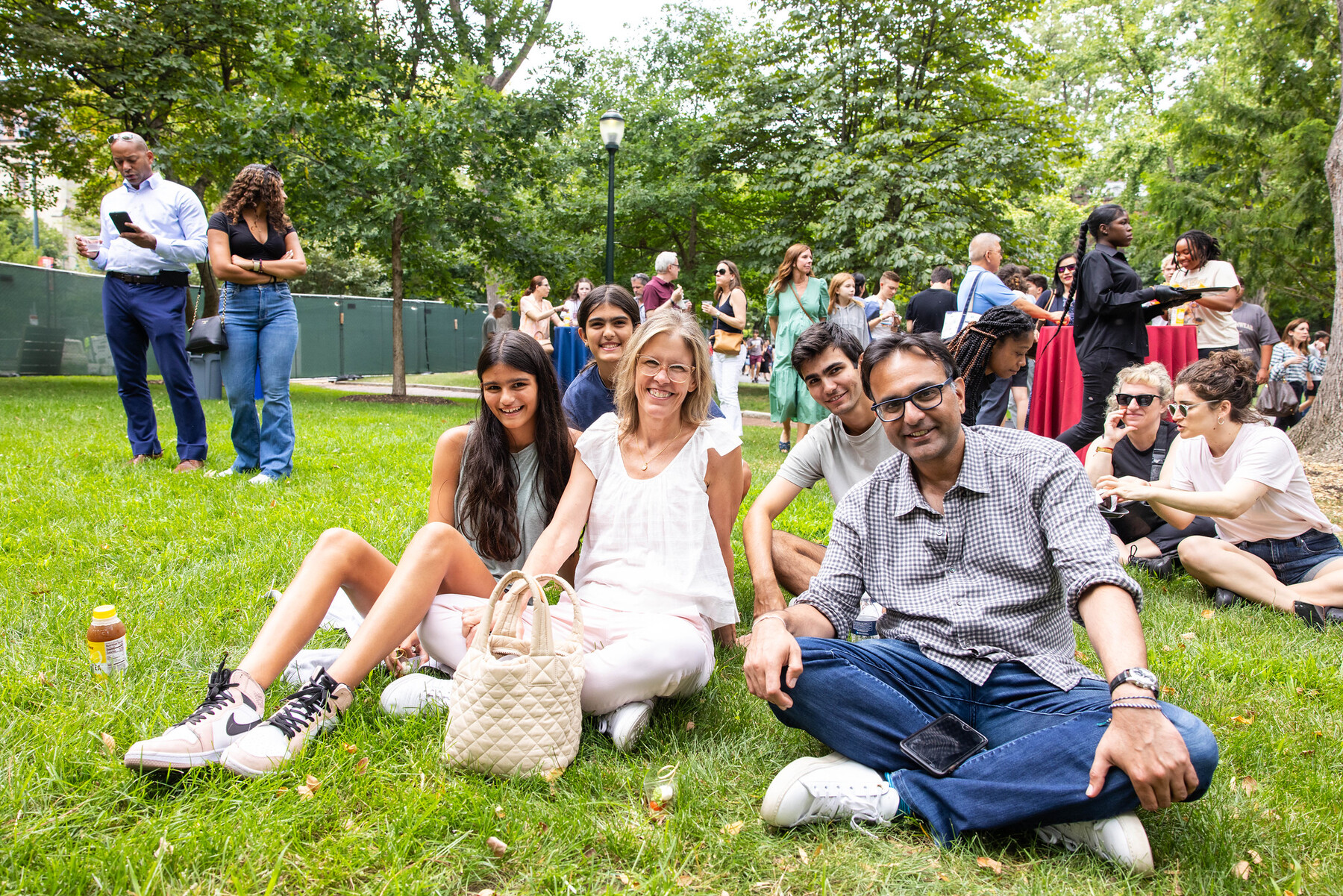 Families on College Green
