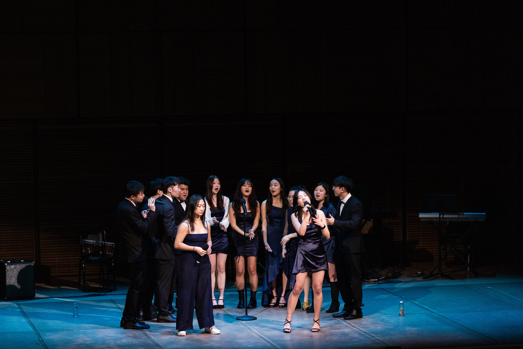 PennSori performing on stage
