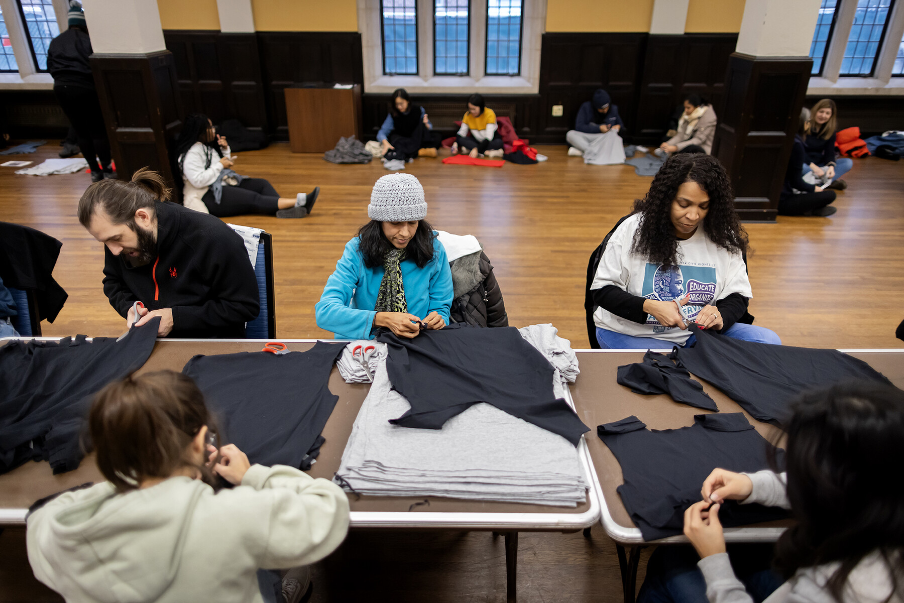 Volunteers at MLK Day of Service