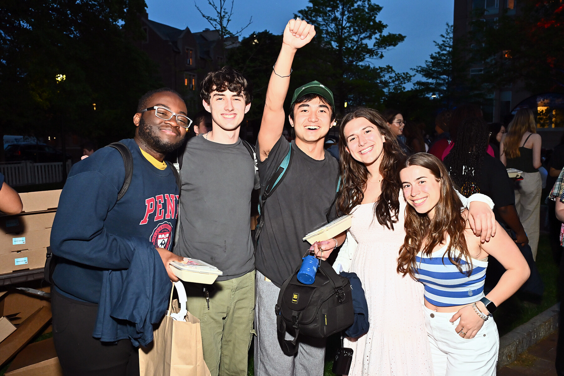 Penn students at U-Night.