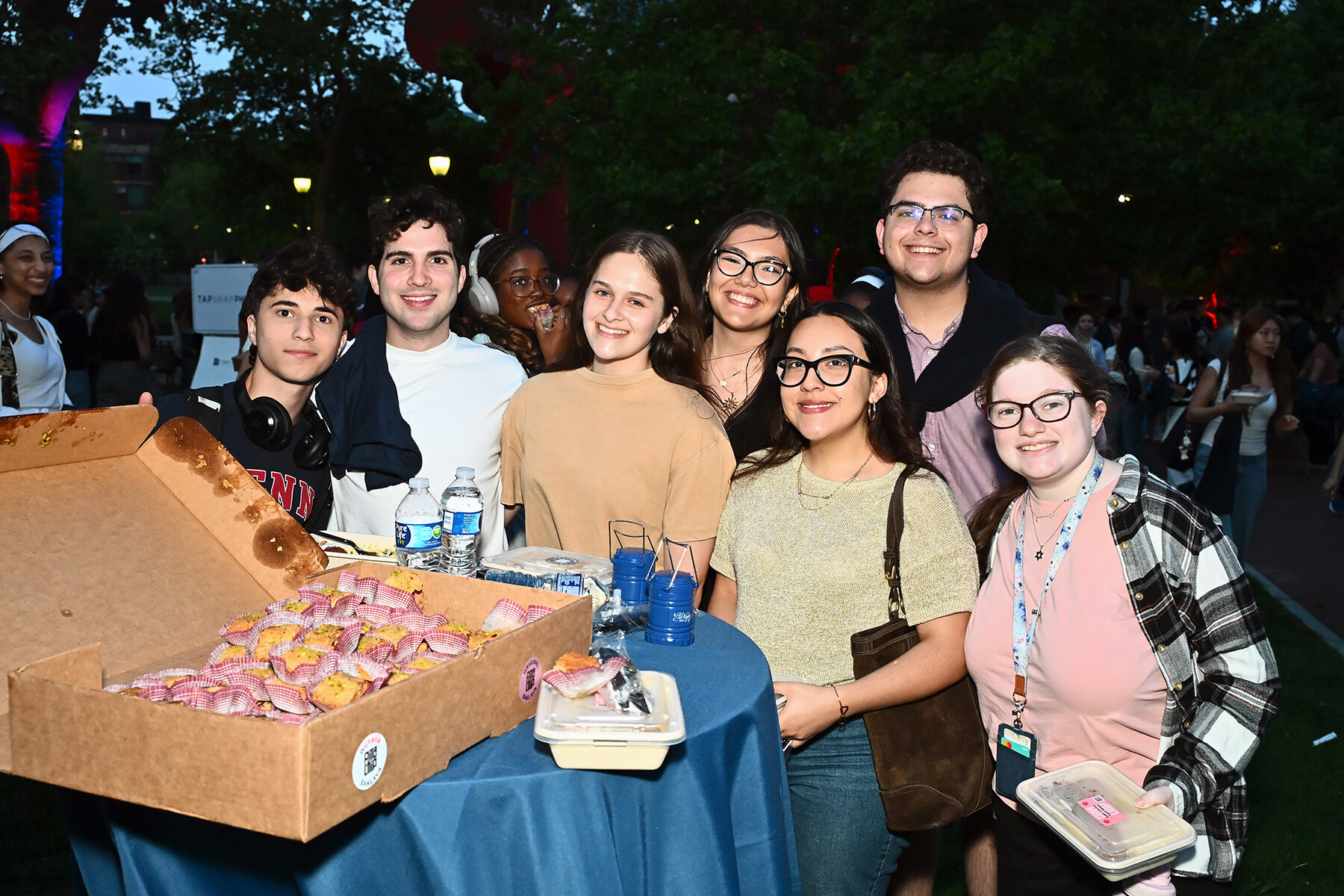 Penn students at U-Night.