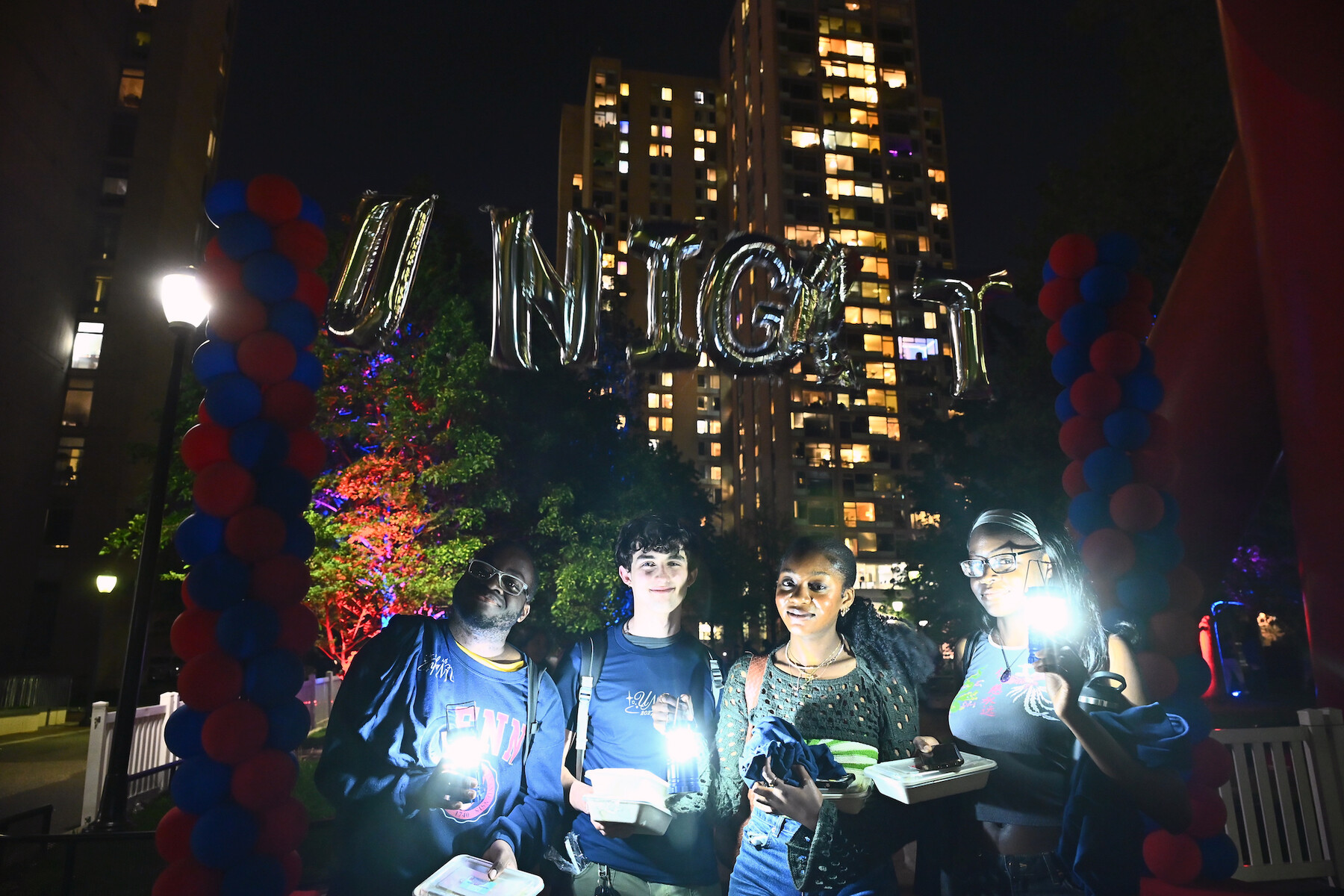 Students at Penn’s U-Night.
