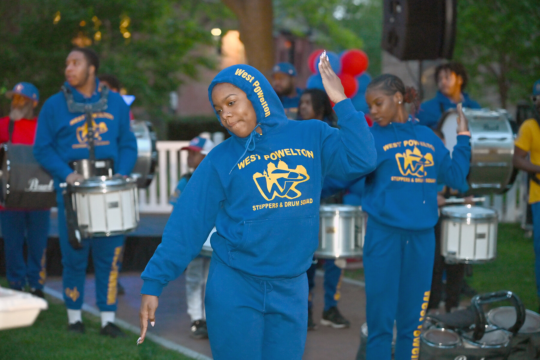 Step performers at Penn’s U-Night celebration.