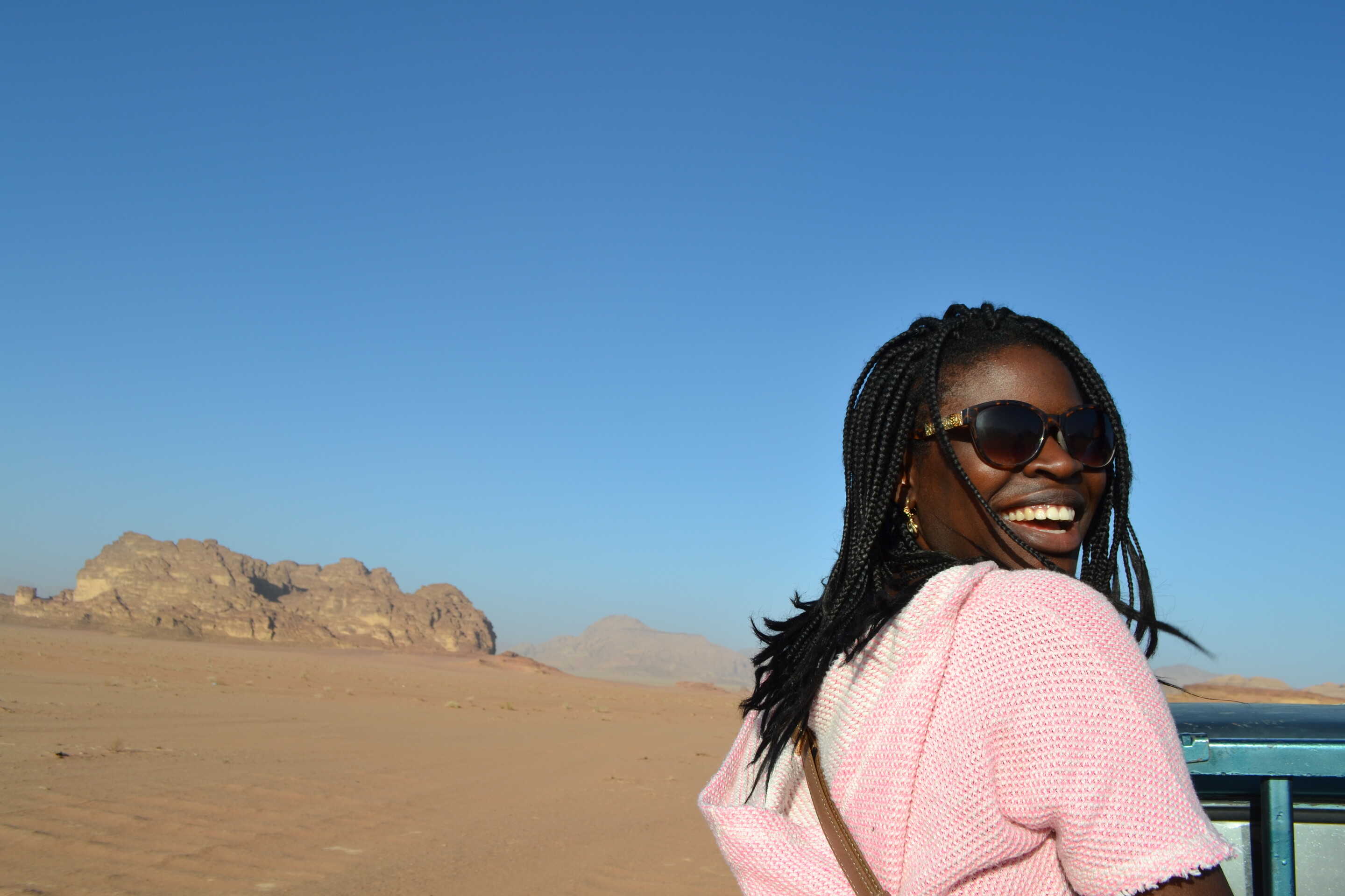 In Jordan, desert INTL 280