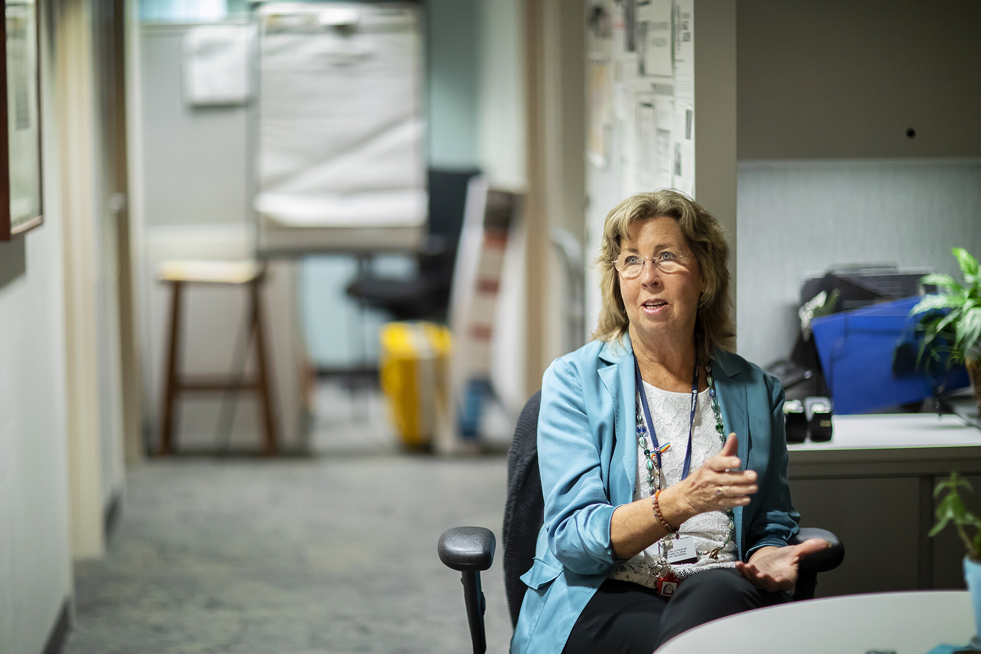 Karen Anderson, a clinical nurse specialist.