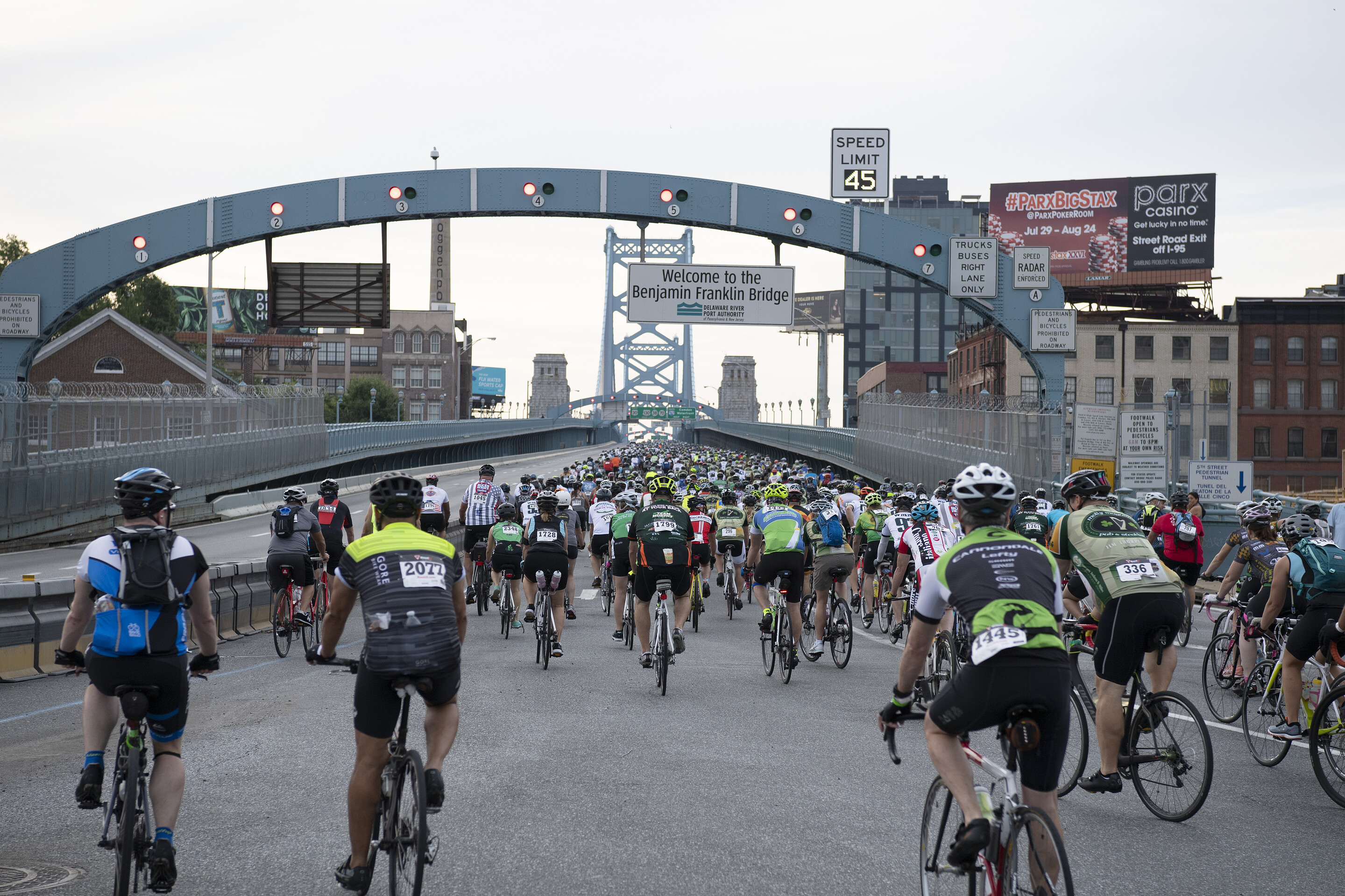 2018 Tour de Shore - Ben Franklin Bridge