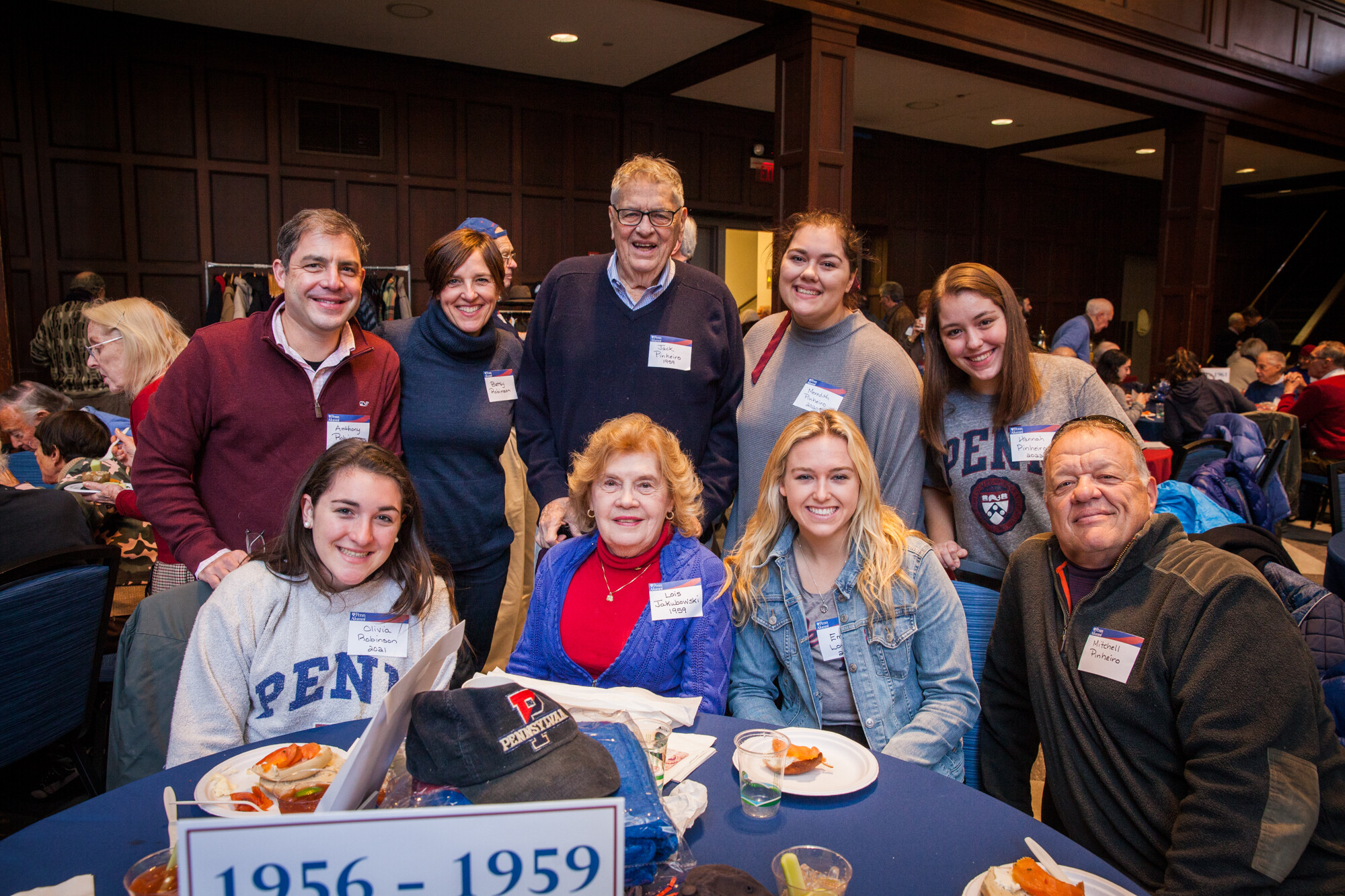 Group of attendees at Homecoming Weekend