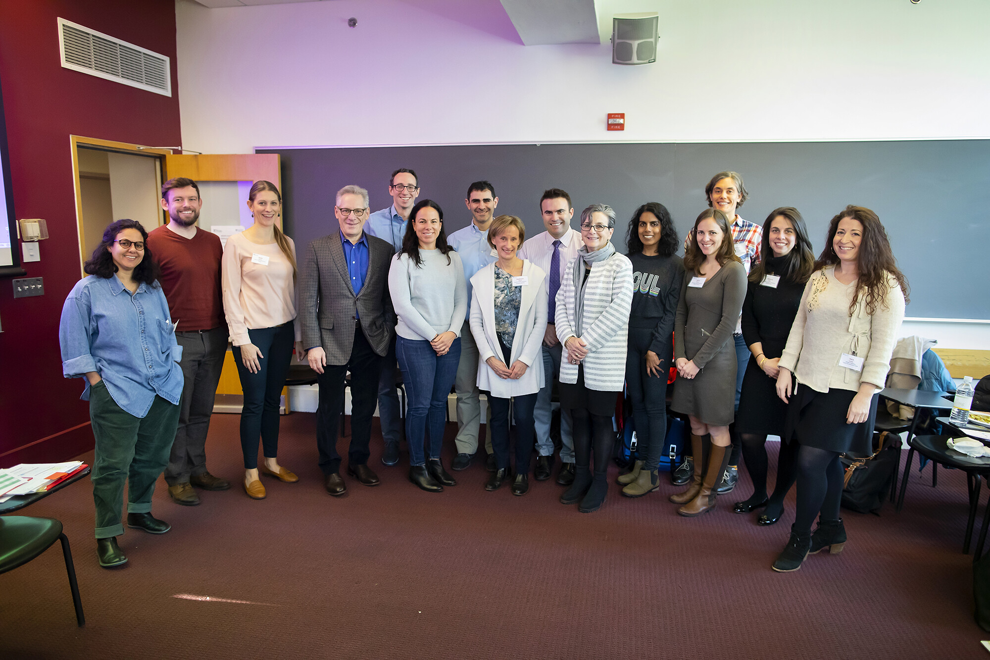 Instructors and participants in the Pathways lunchtime seminar