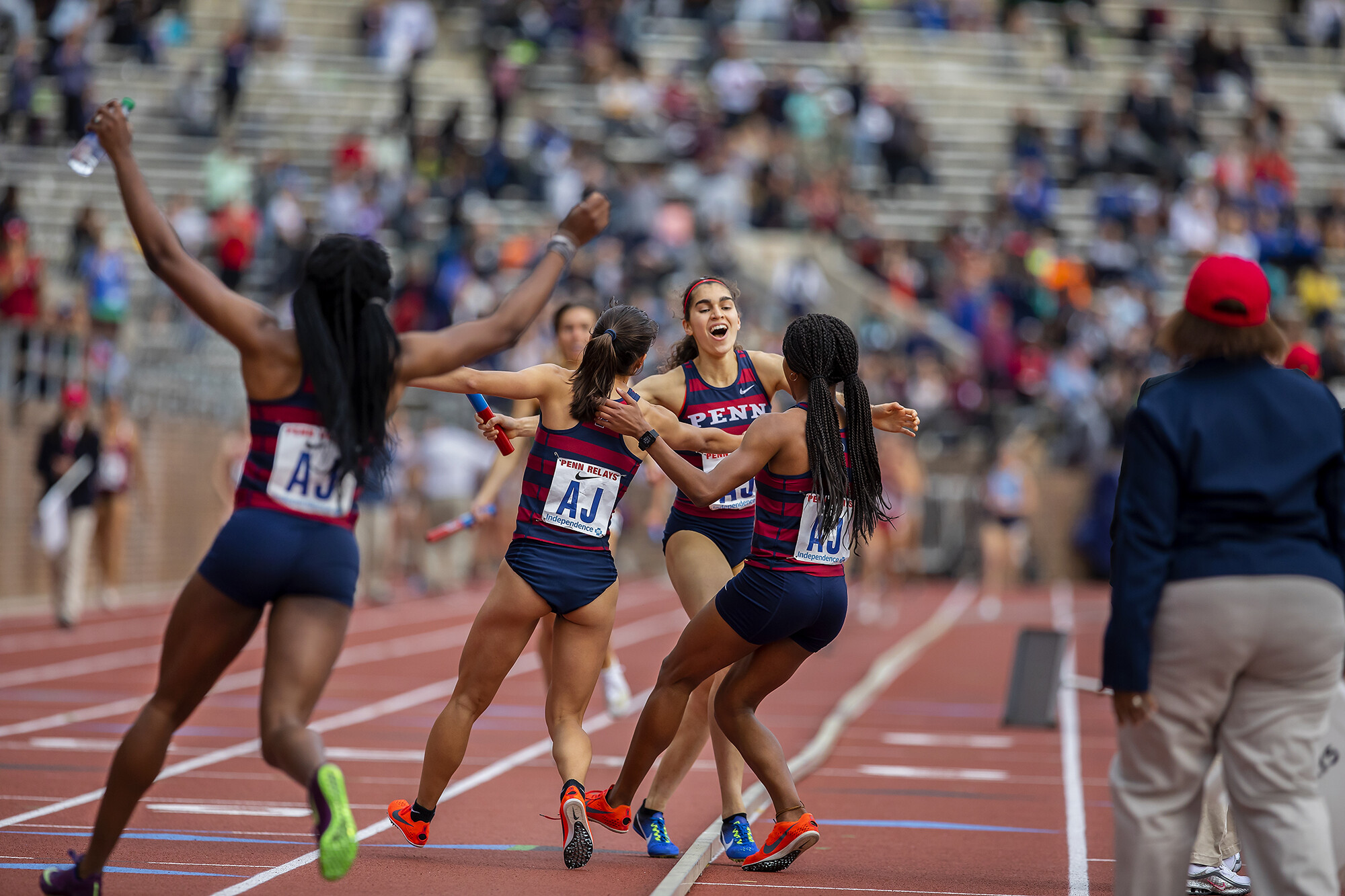 Penn Relays 2019 - Finish Line Celebration