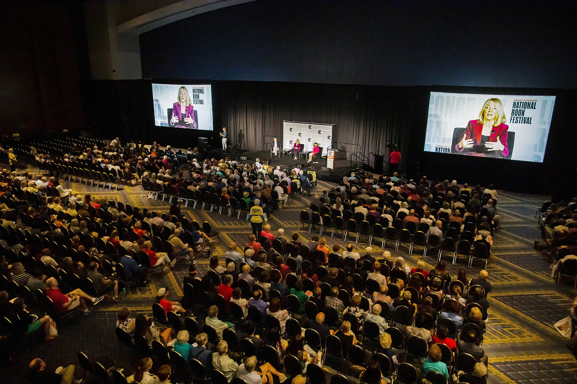 audience at dc book fair discussion