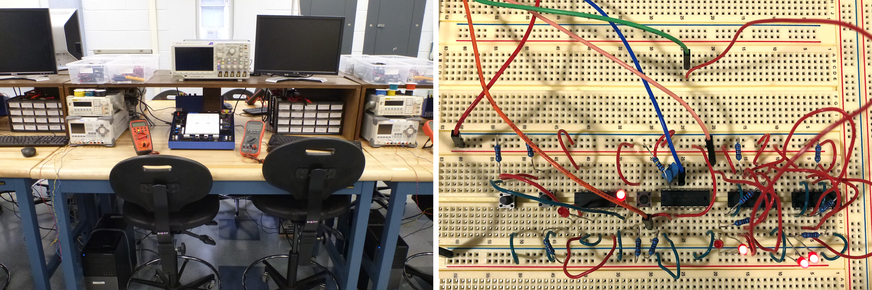 physic lab and equipment