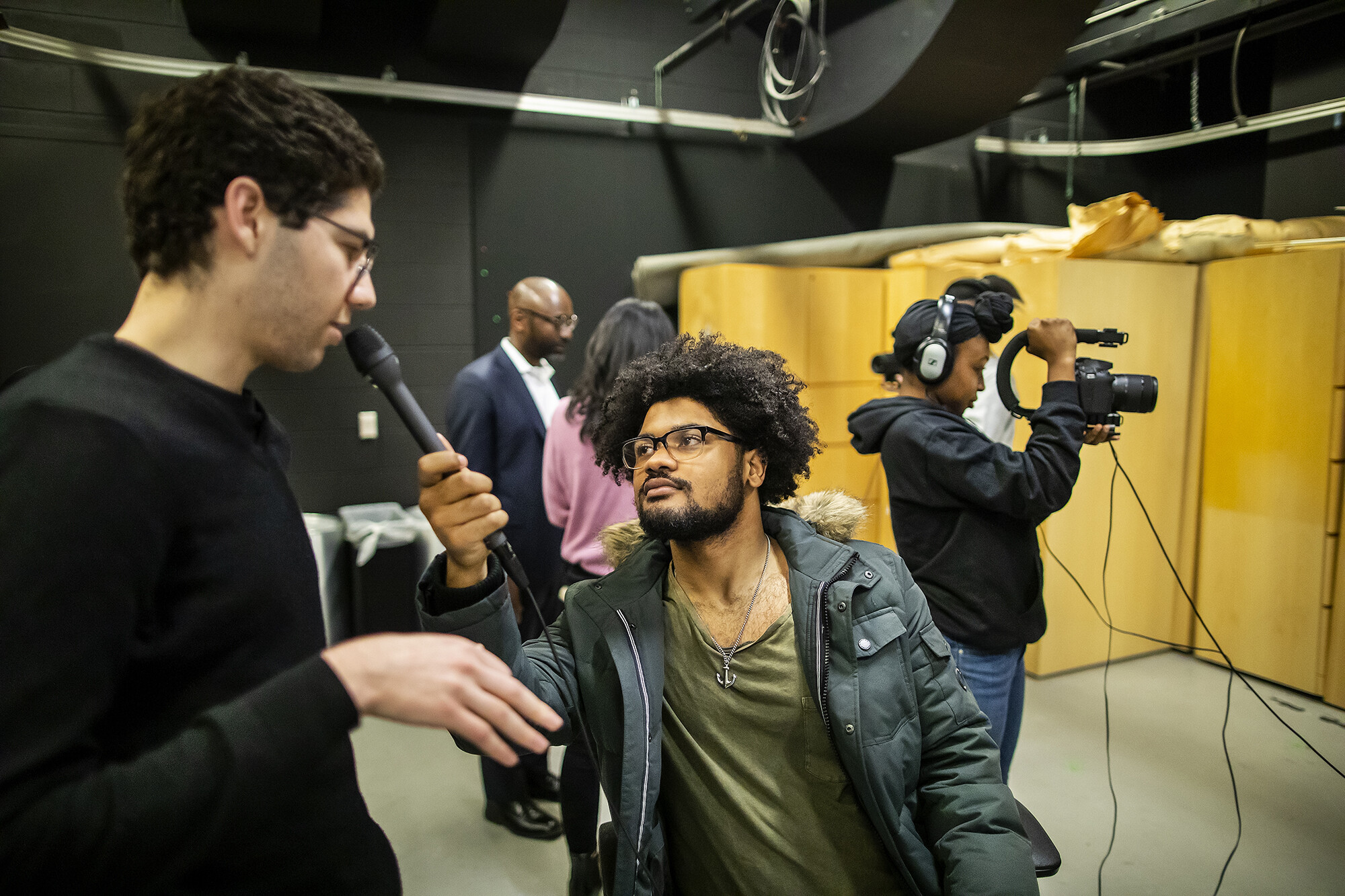 hbo class student interviewing