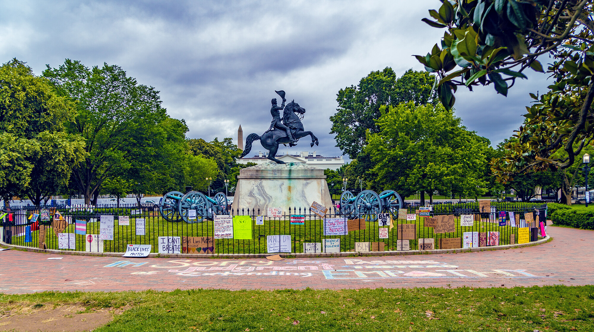black lives matter jackson monument