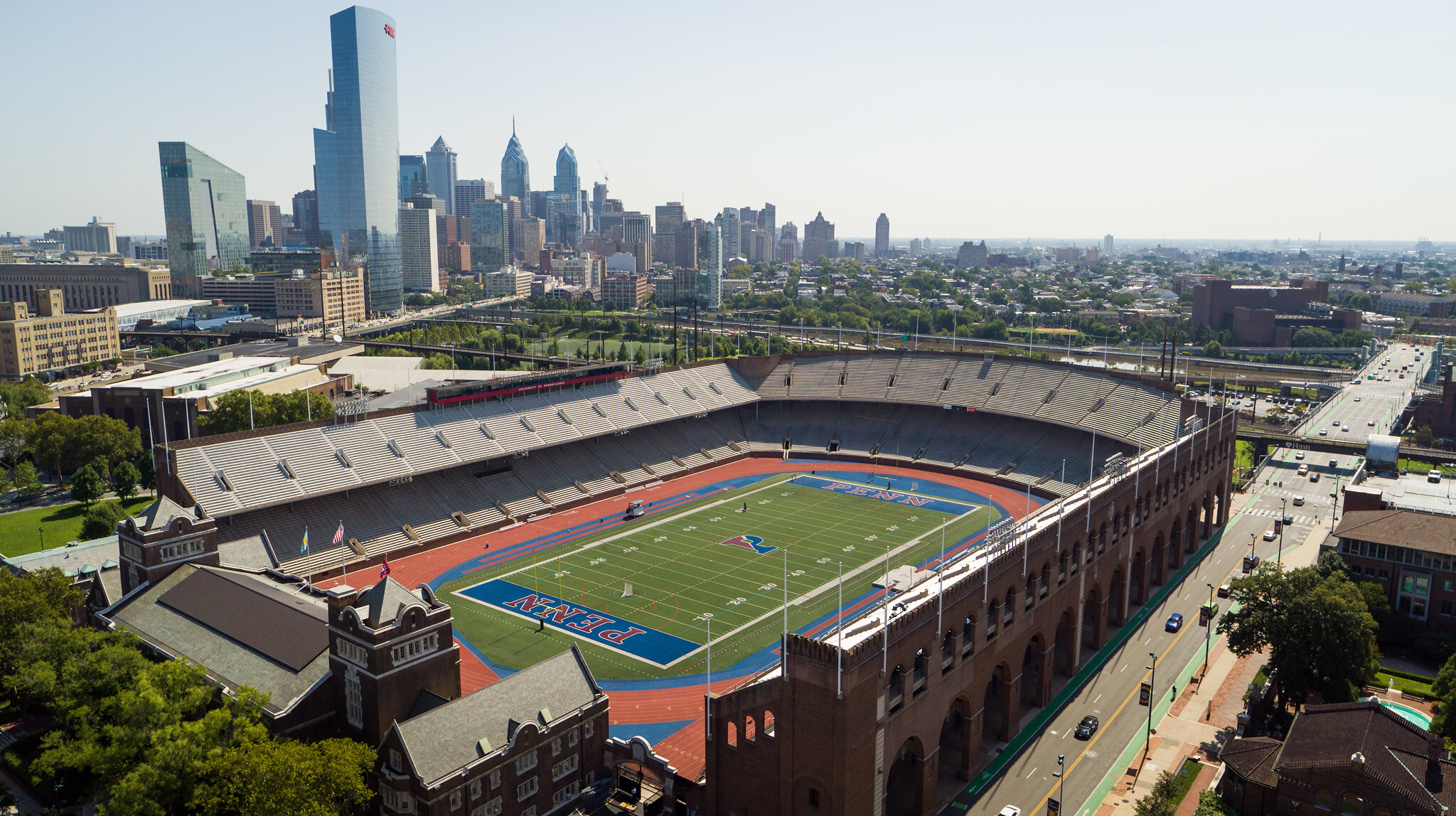 Franklin Field from above