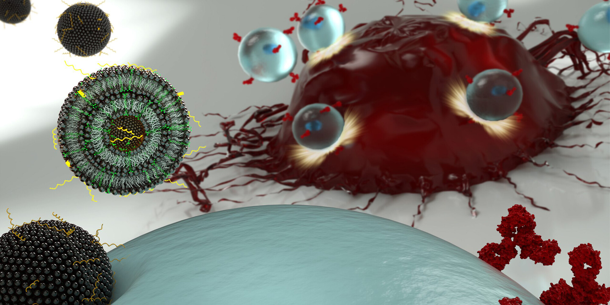 Microscopic drug particles