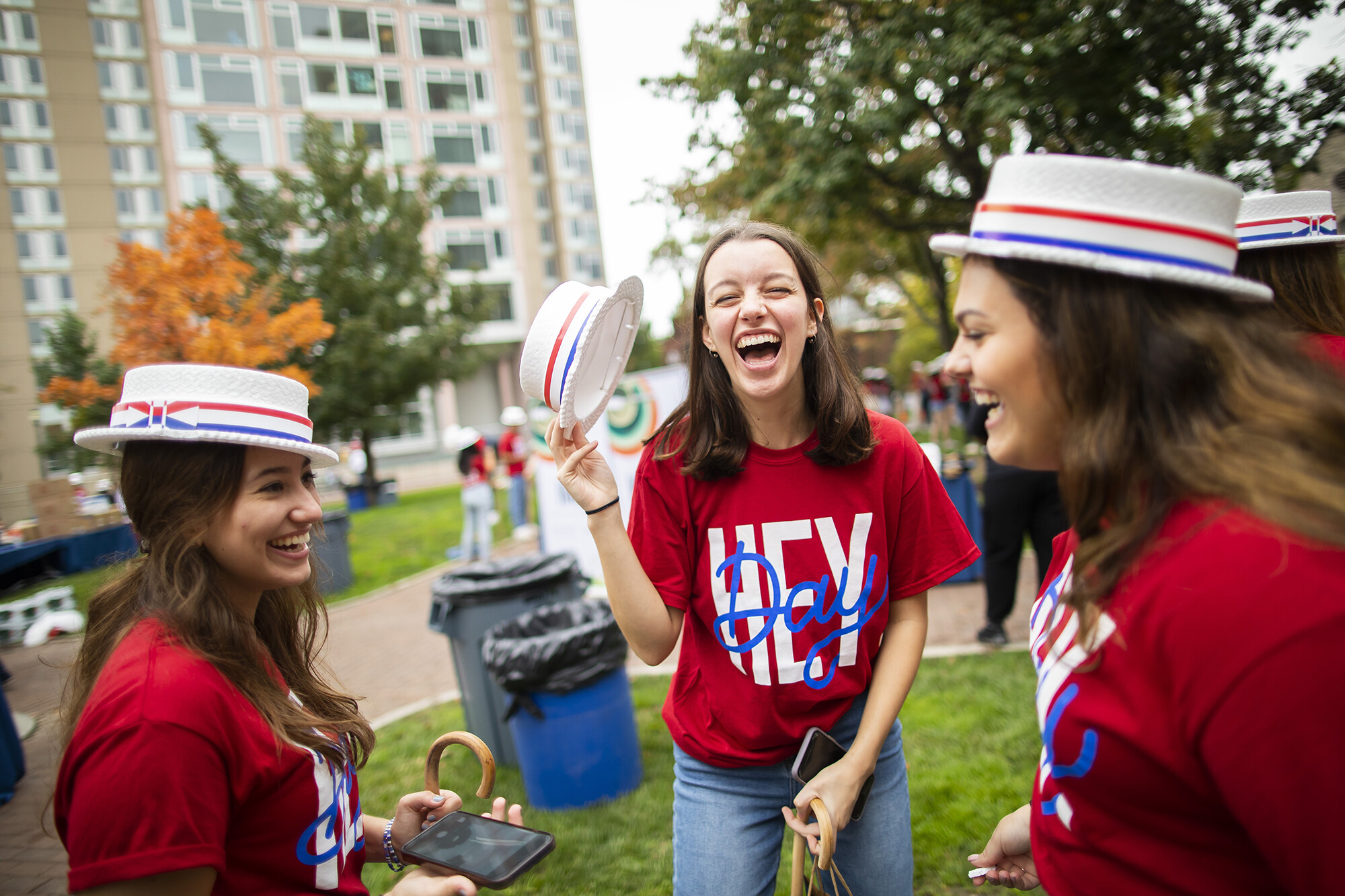 students at hey day in hamilton village