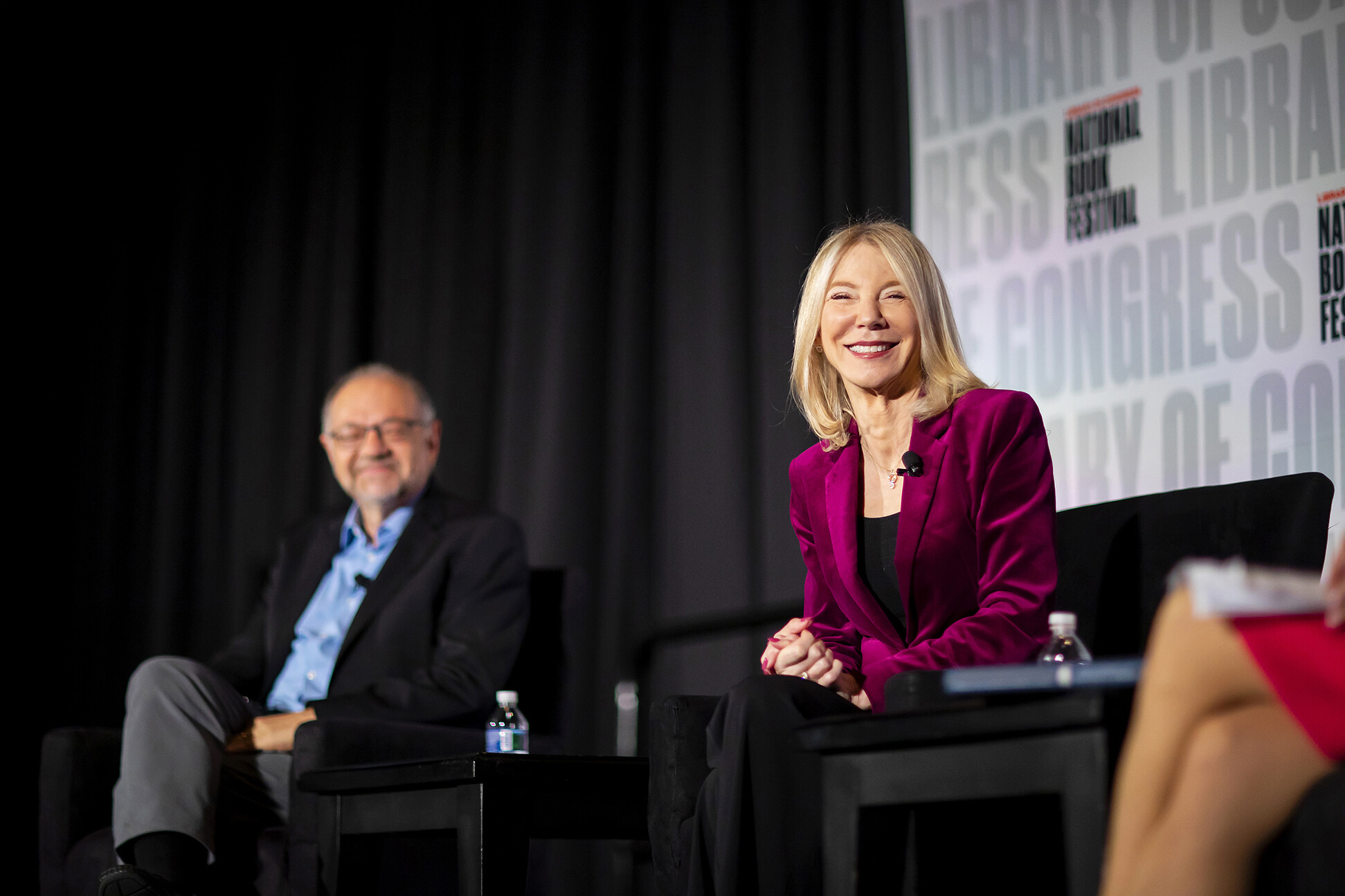 penn president amy gutmann with jonathan moreno