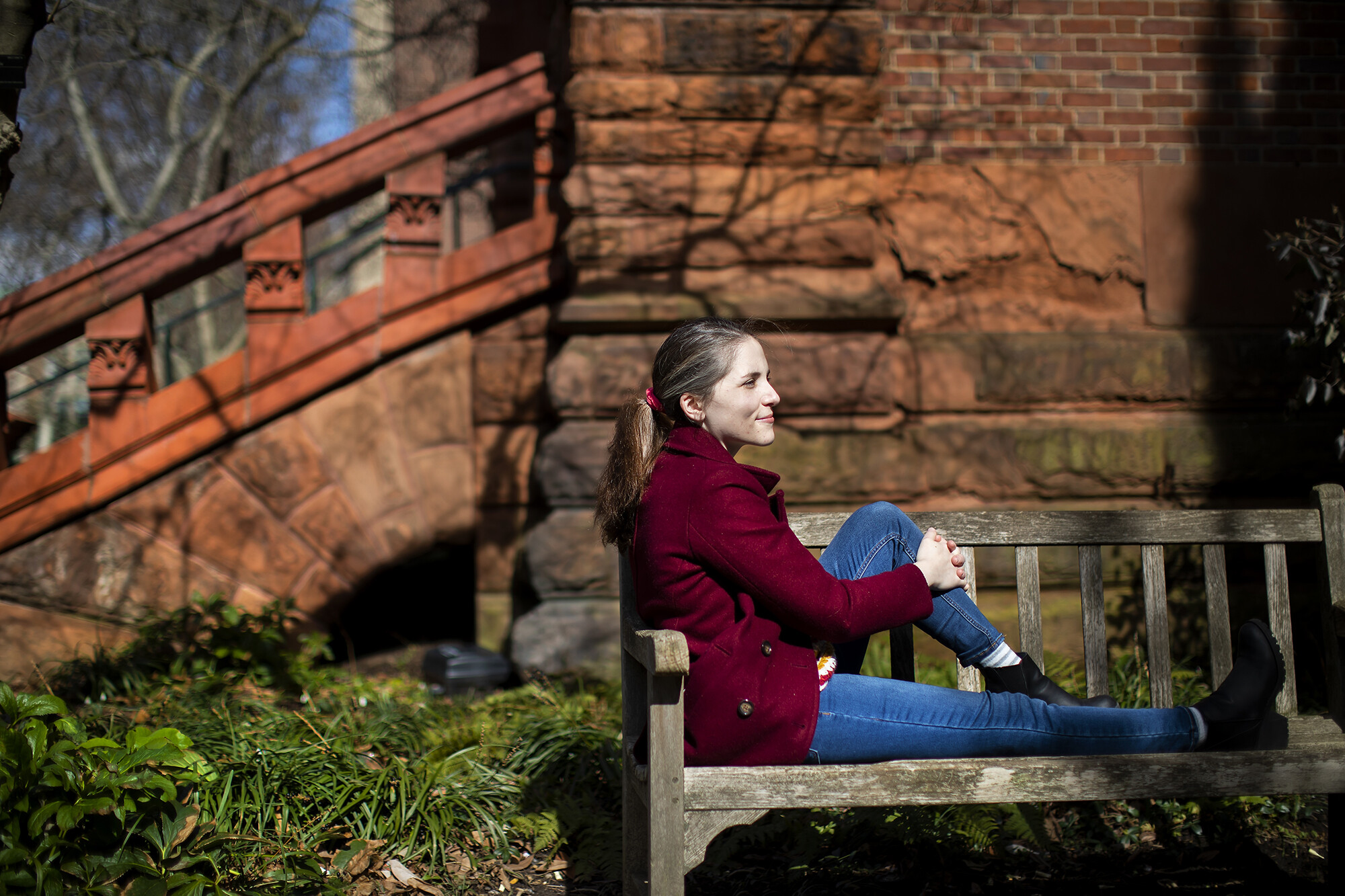Emma Ronzetti at fisher fine arts library