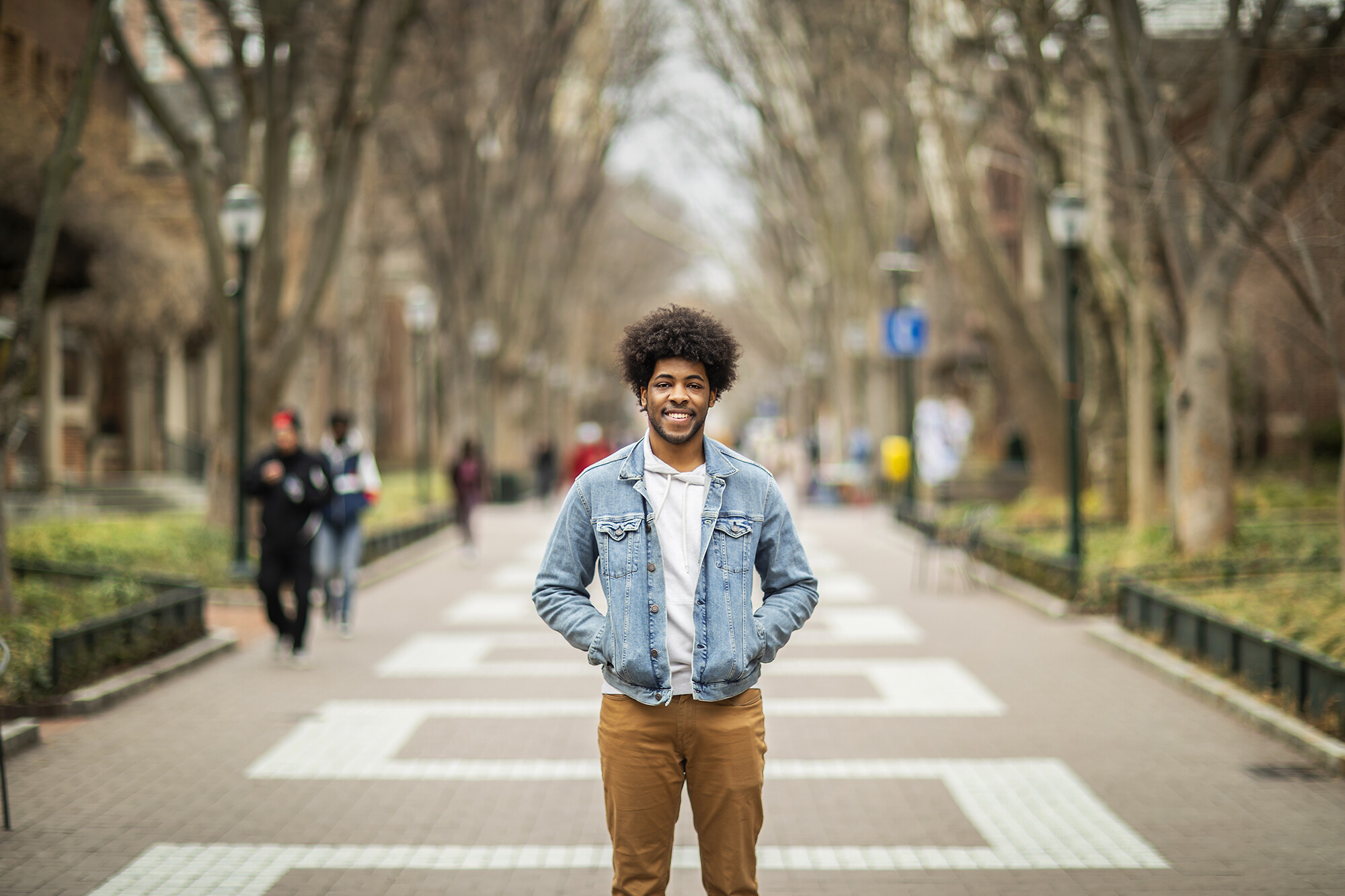 Abdul-Rakeem Yakubu on locust walk