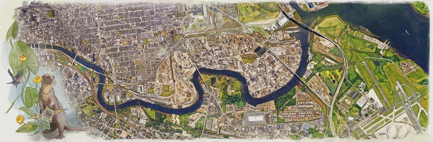 Schuylkill map