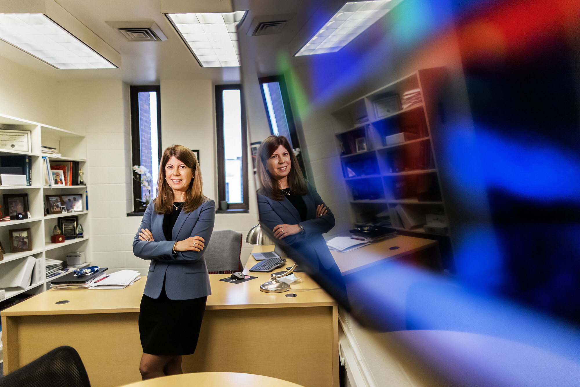 Esra Sahingur in her office