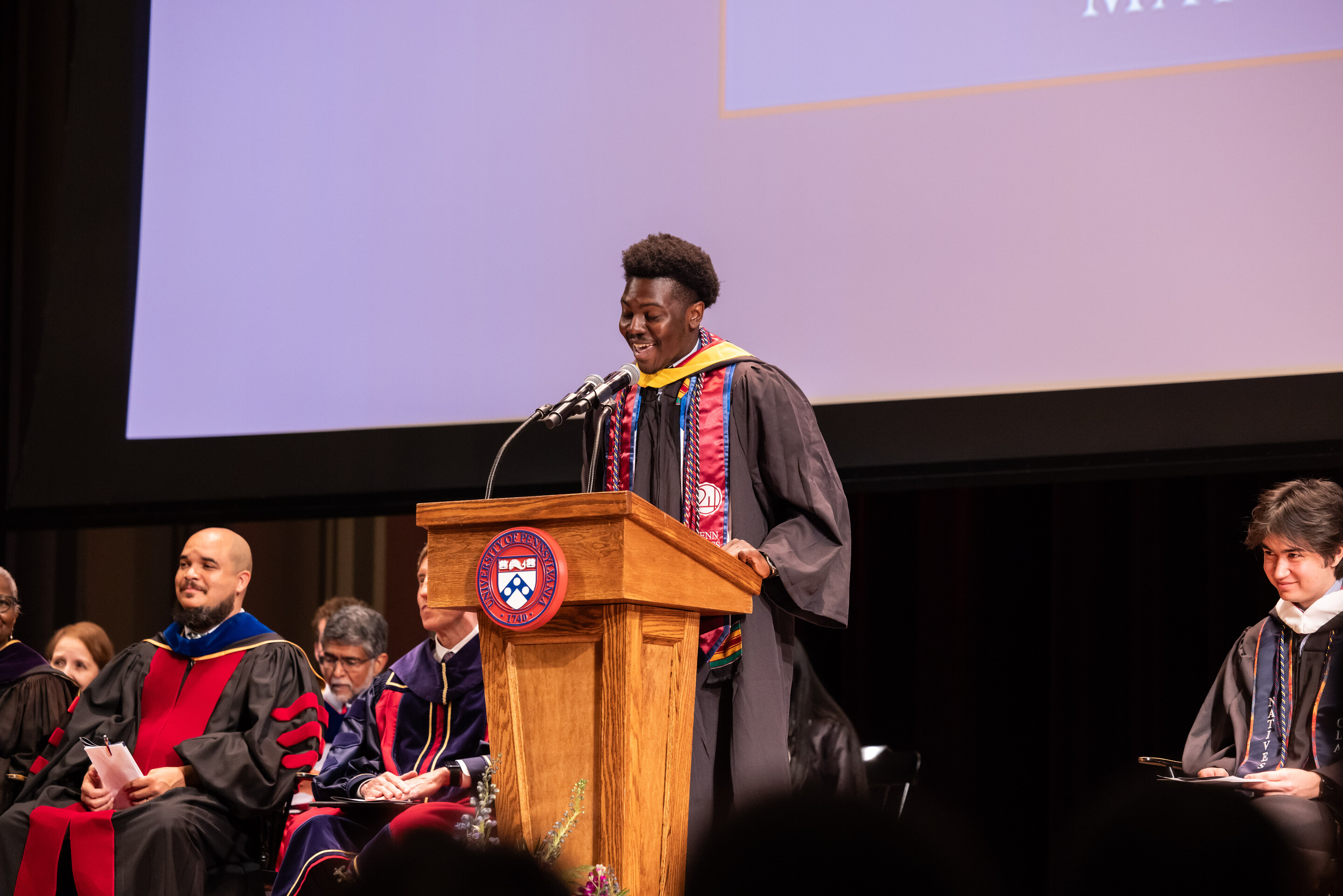 Class of 2024 President Omotoyosi Abu