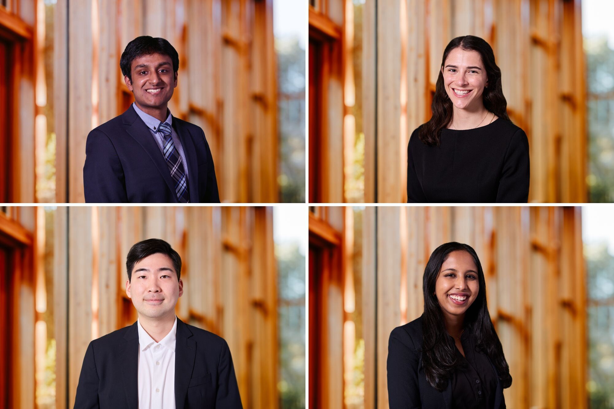 Aravind Krishnan; Carson Eckhard; Meera Menon, and Jun Hou Shin.
