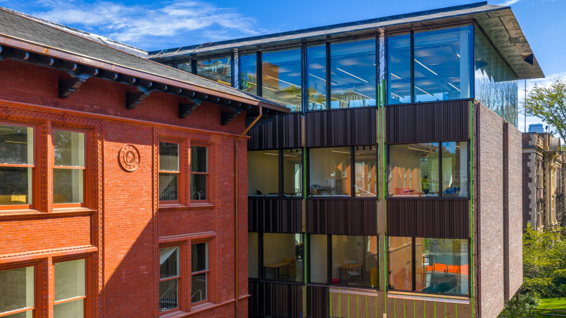 Penn’s Weitzman Hall exterior.
