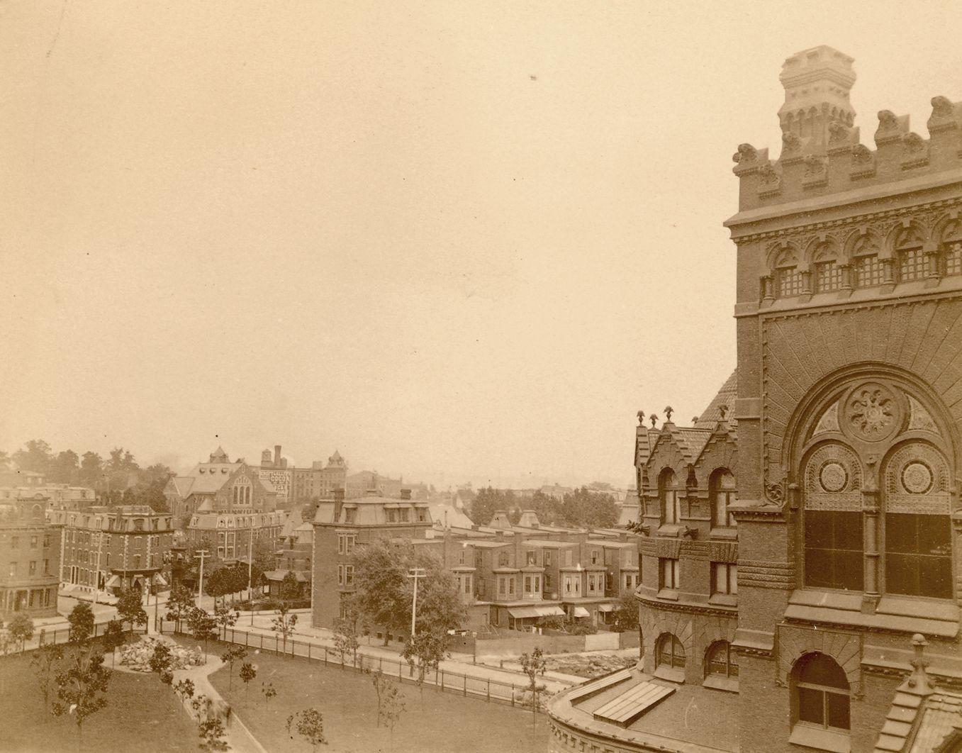 Penn’s campus in 1891.