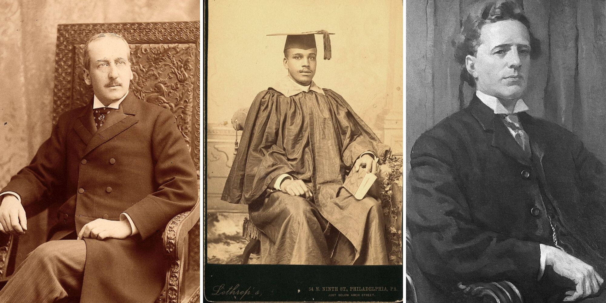 William Pepper, Allen Albert Mossel, Edward Janes James