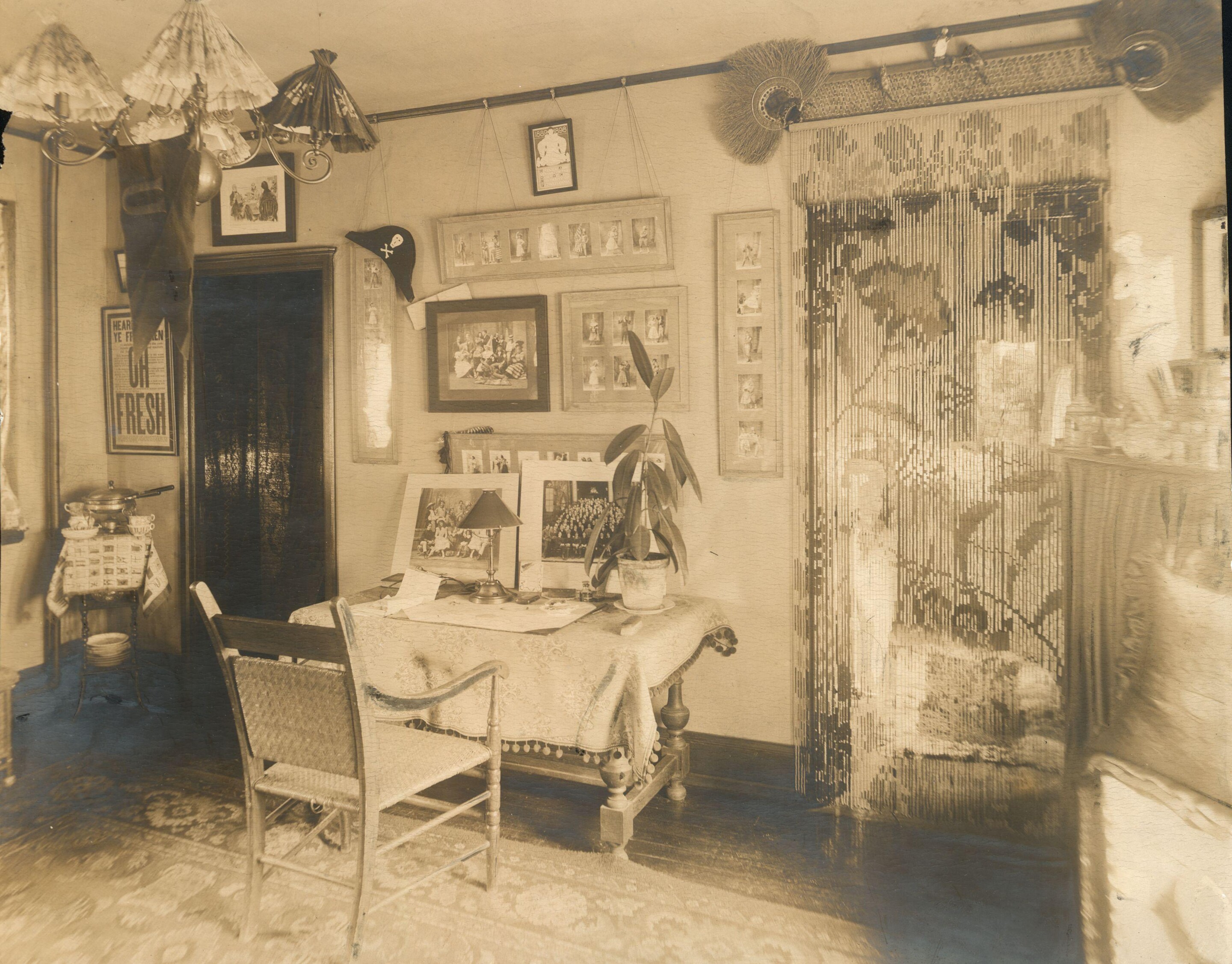 A dorm in the Quadrange in 1890