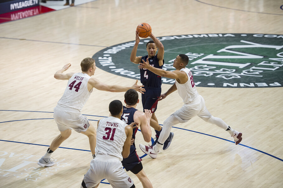 Senior guard Darnell Foreman scored 11 of Penn’s first 13 points, and 19 points in the first half.